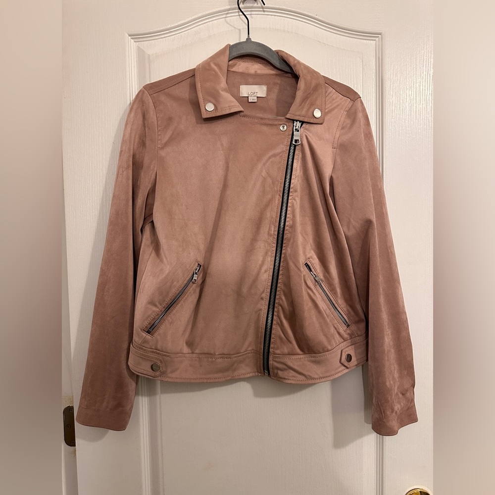Pink Suede Jacket - Picture 2 of 3